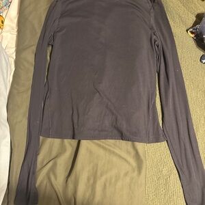 Avia Long Sleeve Women's Tee in Dark Gray